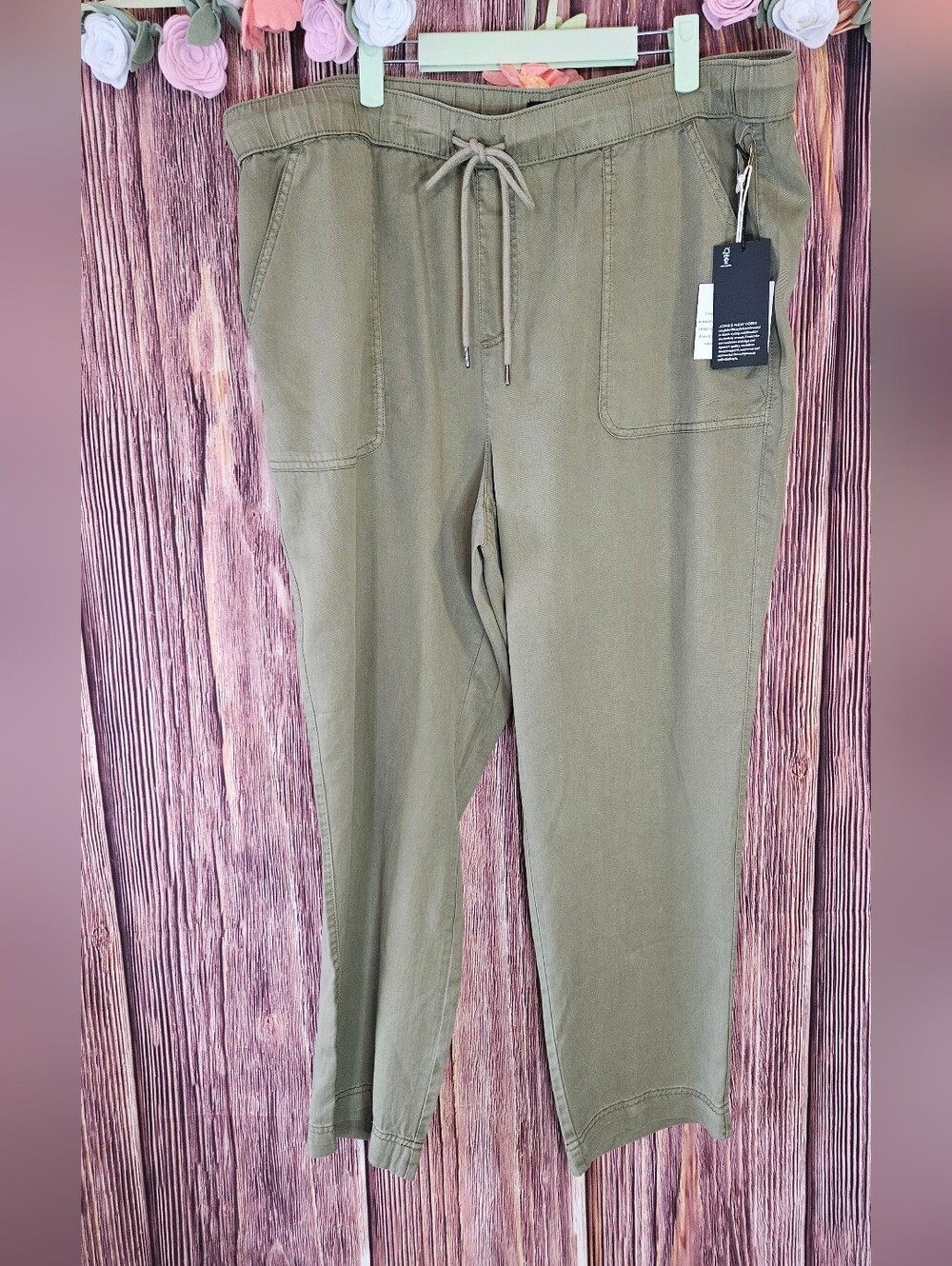 NWT Jones & Co Elastic Waist Casual Pants Plus Size 1X